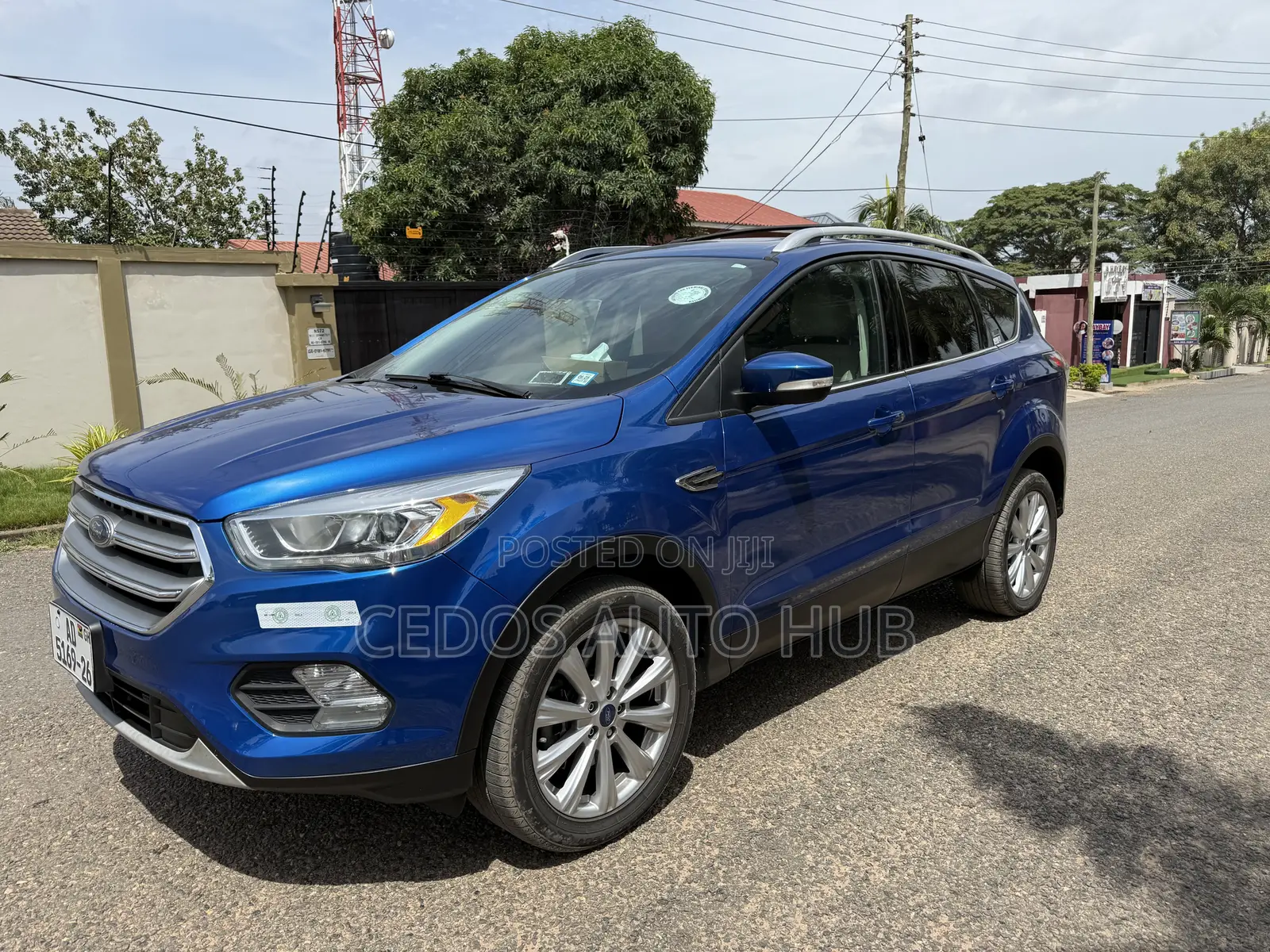 Ford Escape Titanium 4x4 2017 Blue