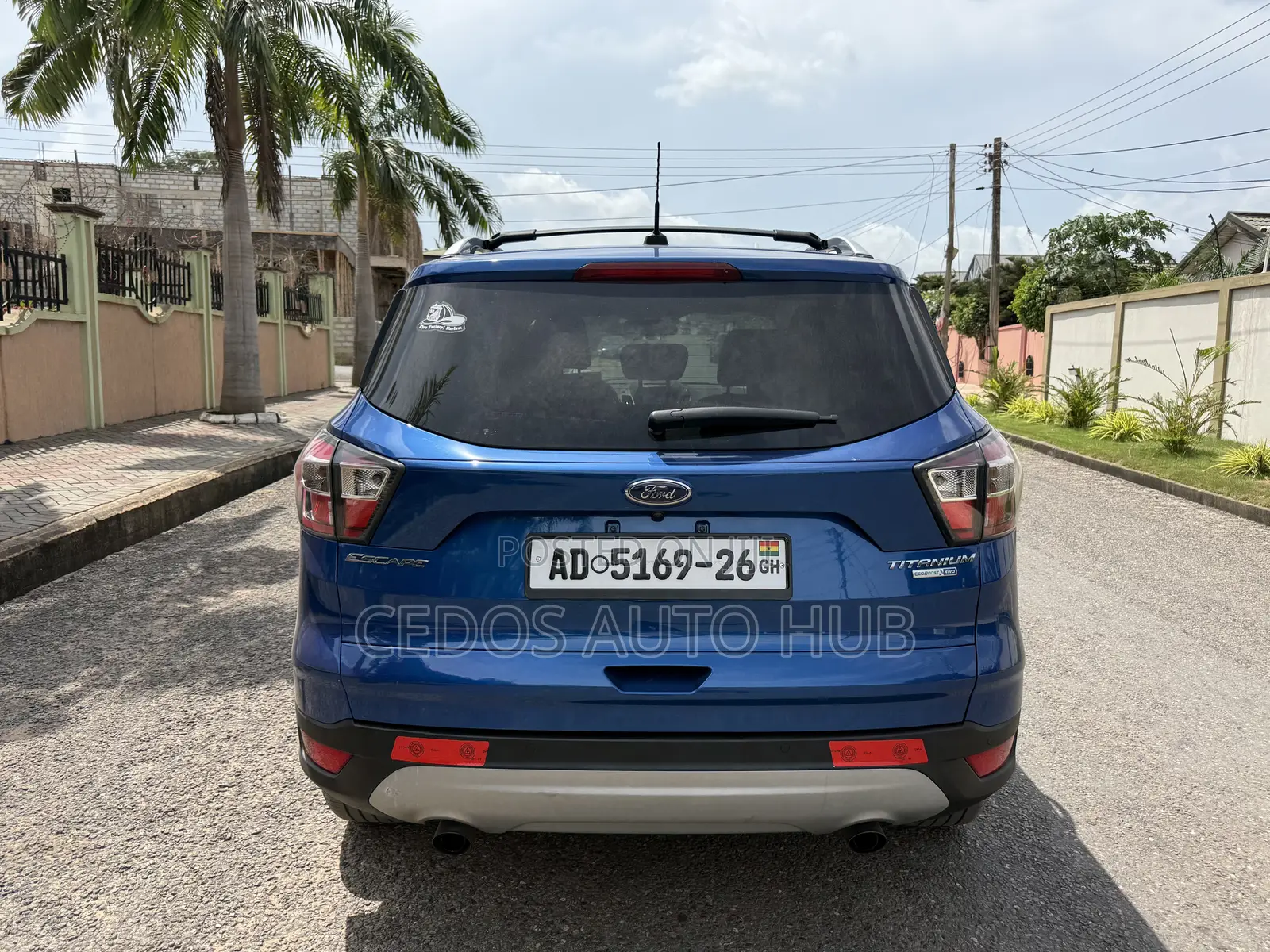 Ford Escape Titanium 4x4 2017 Blue