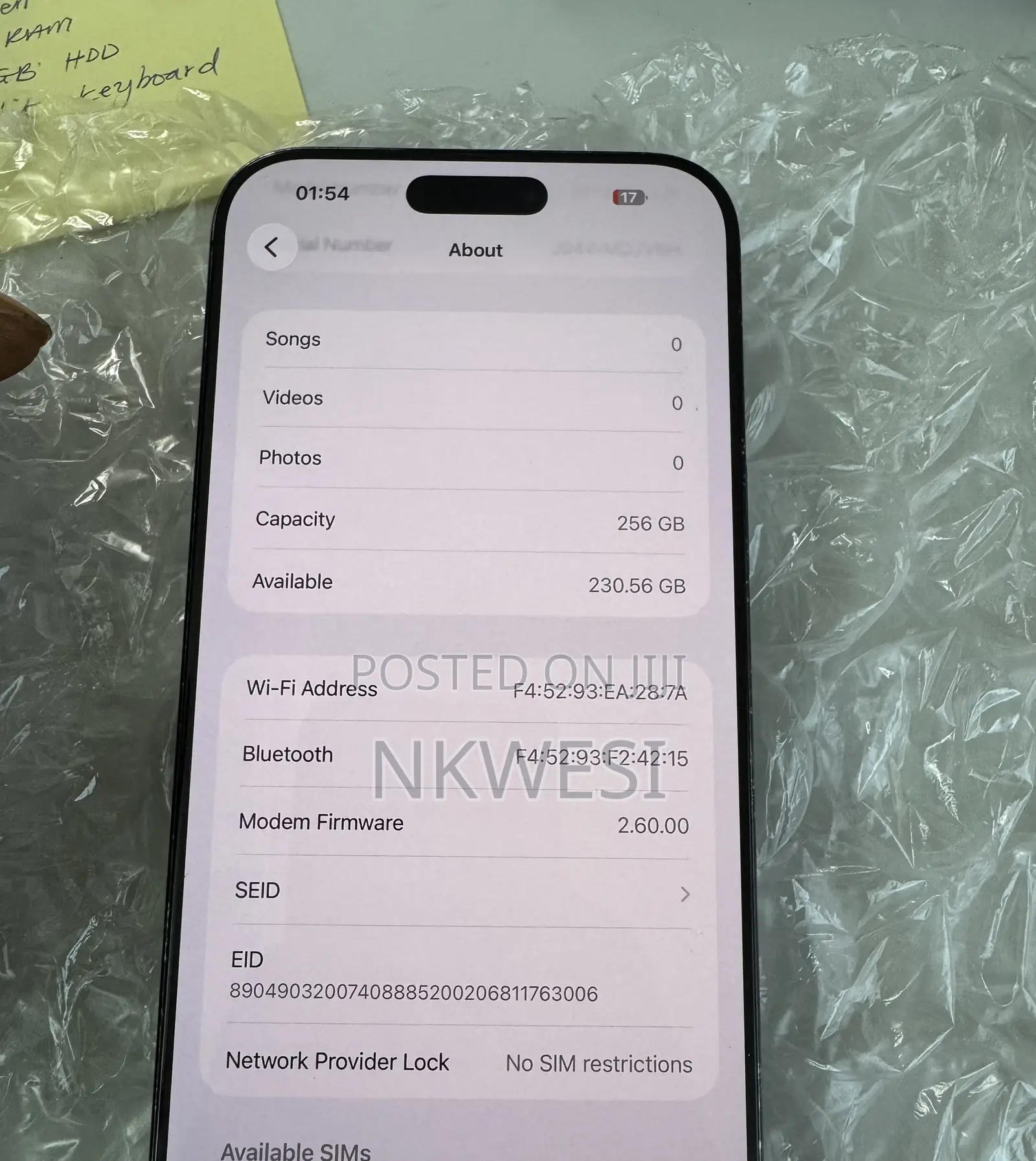 Apple iPhone 16 Pro Max 256 GB Black