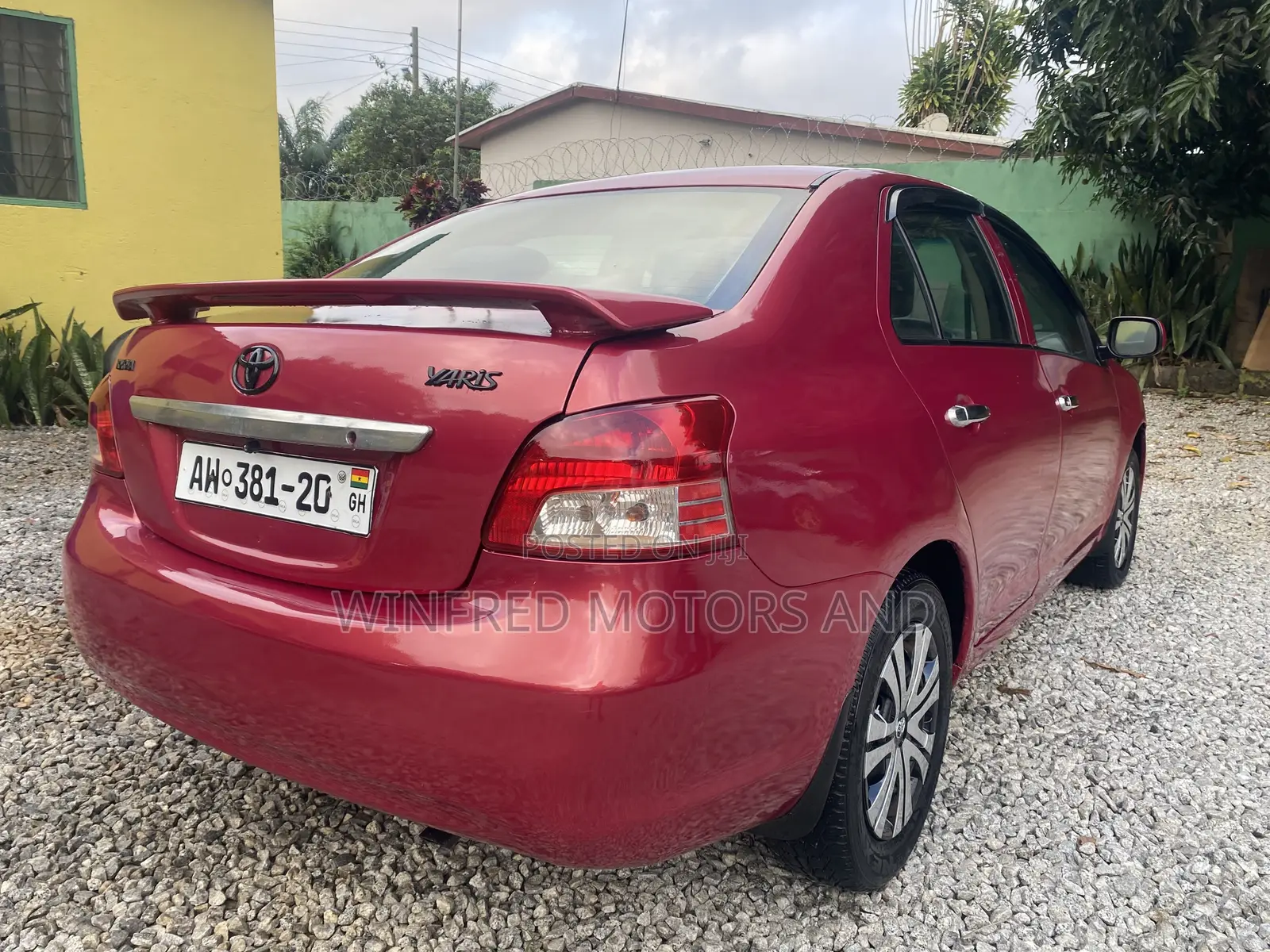 Toyota Yaris 1.5 2009 Red