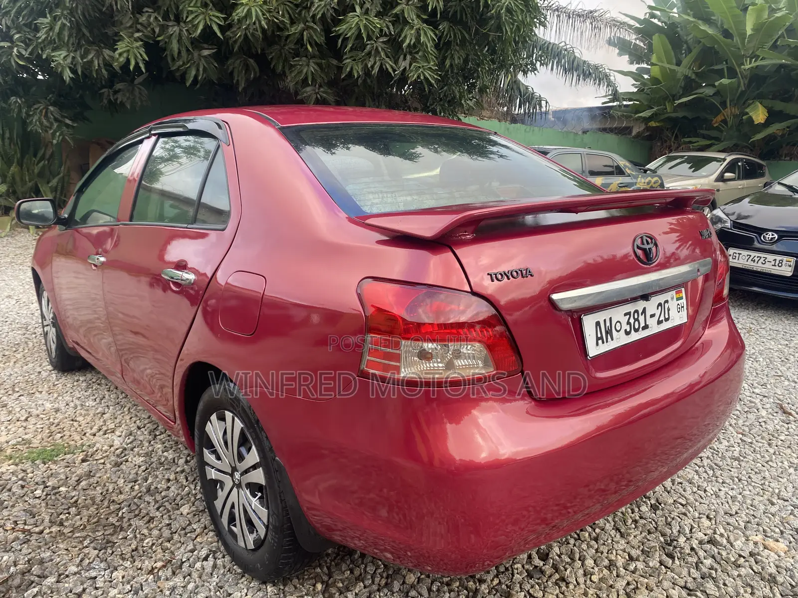 Toyota Yaris 1.5 2009 Red
