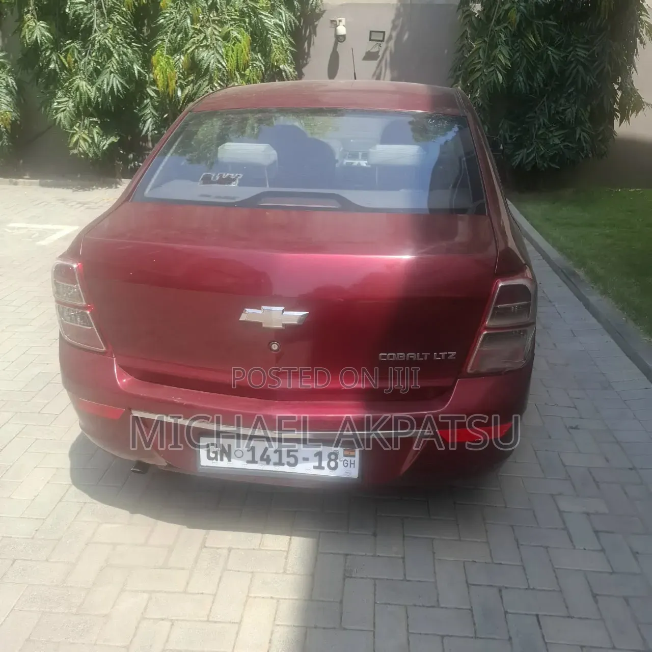 Chevrolet Cobalt 1.4 Sedan FWD 2018 Red