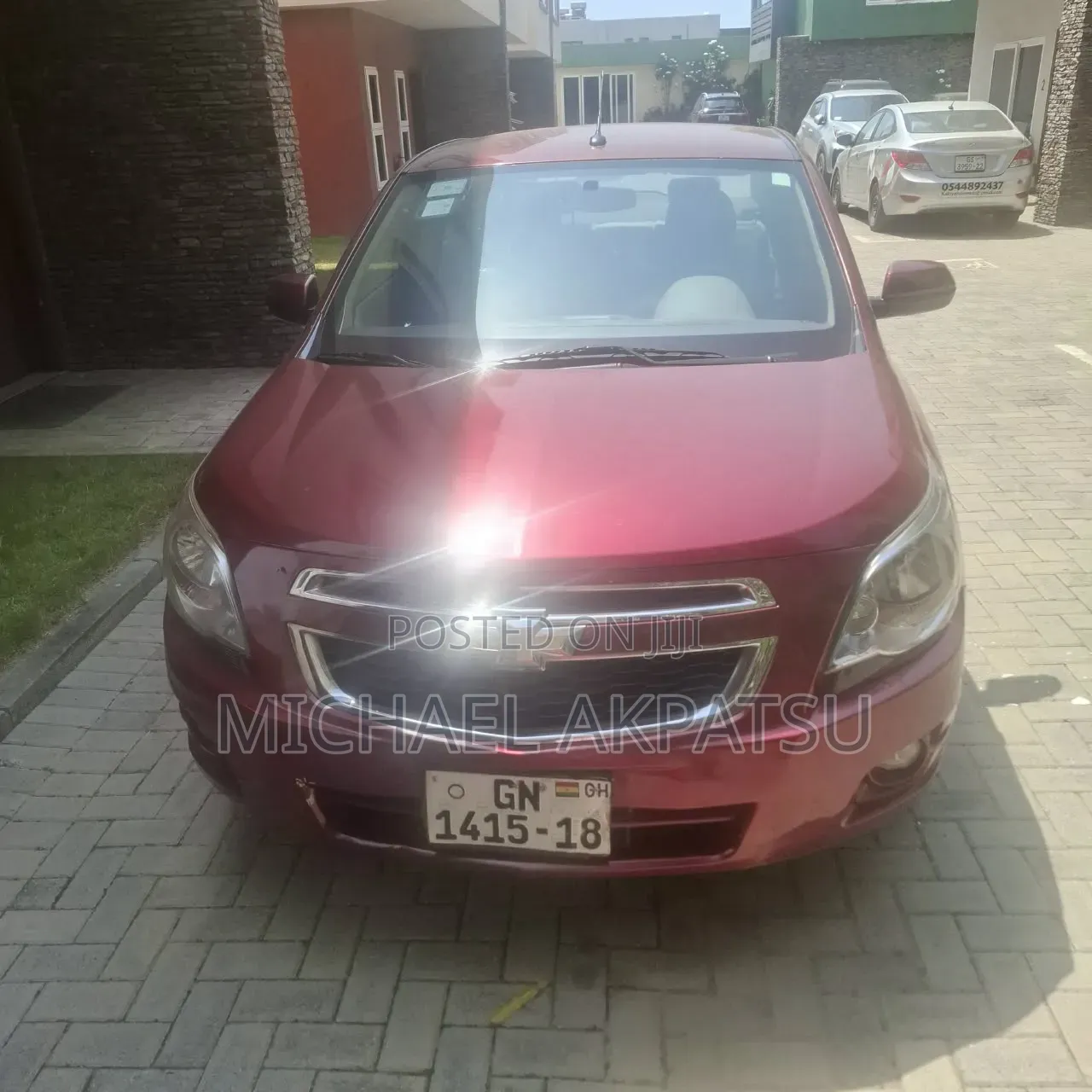 Chevrolet Cobalt 1.4 Sedan FWD 2018 Red