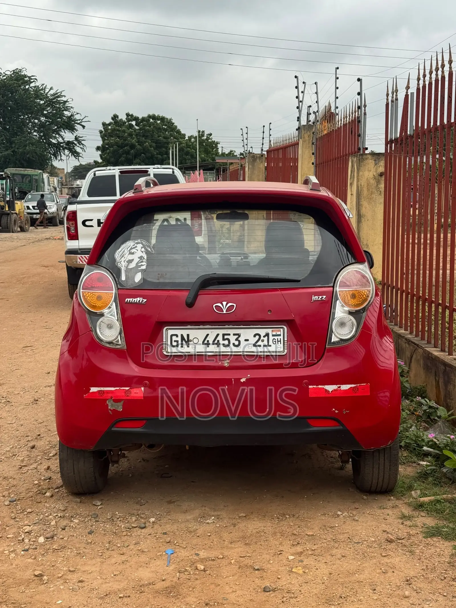 Chevrolet Matiz 2010 Red