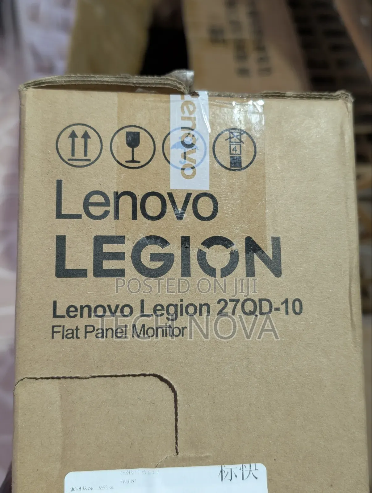 Lenovo Legion Gaming Monitor 27" Inch QHD IPS Type C Display - 240Hz