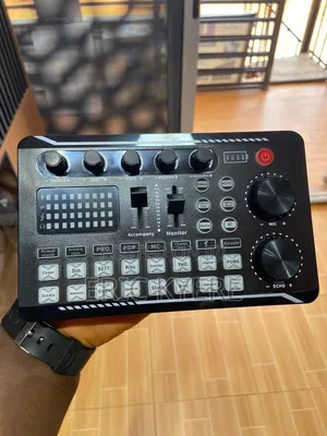 Professional Live Sound Card - Bluetooth, Voice Effects/Voice Changer