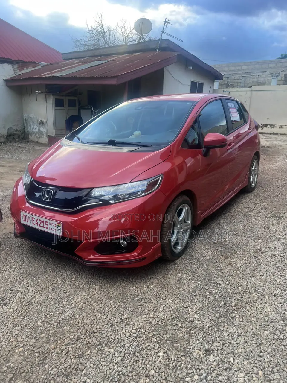 Honda Fit Sport 2019 Orange