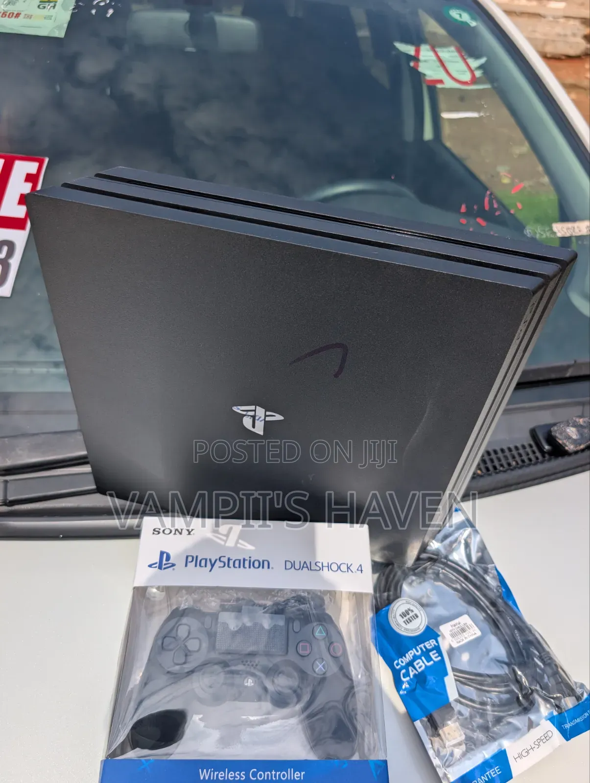 PS4 PRO WITH Jailbreak With FC27 and Other 13 GAMES