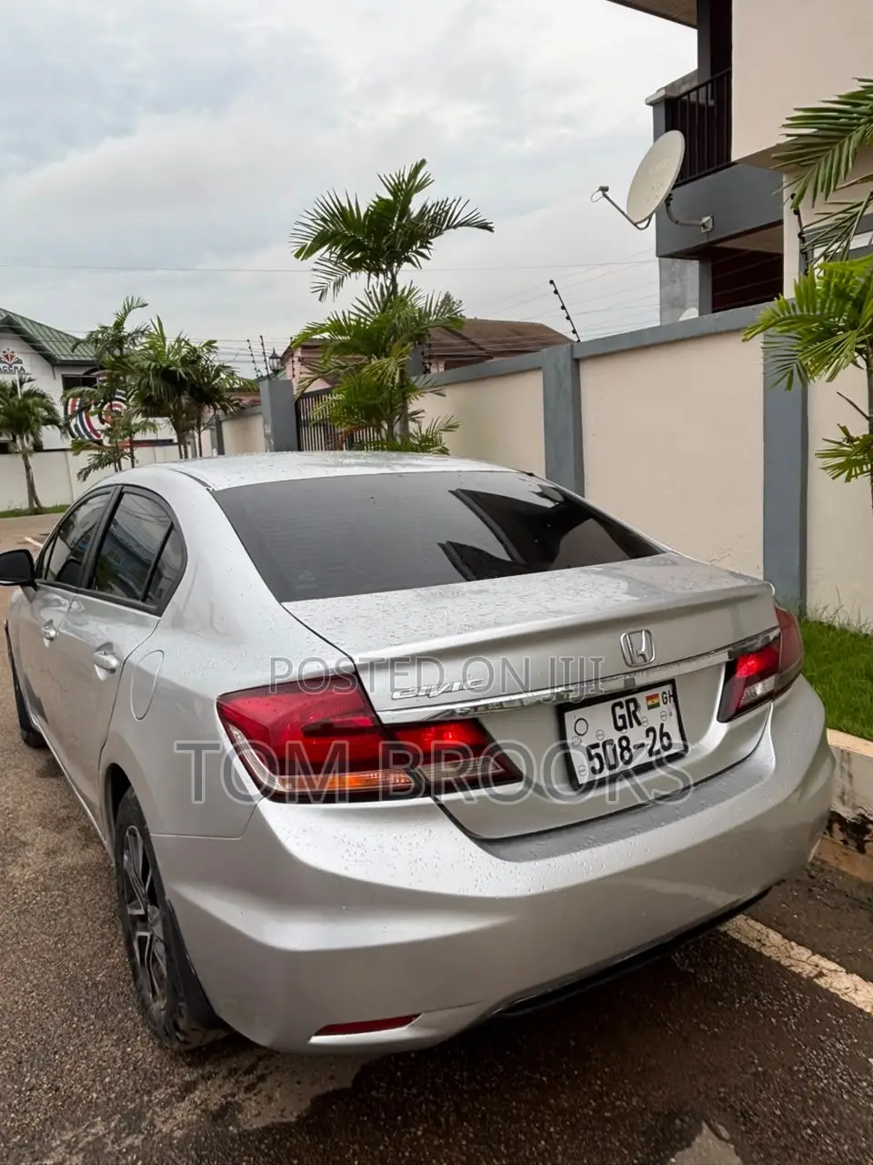 Honda Civic EX 4dr Sedan (1.8L 4cyl CVT) 2015 Silver