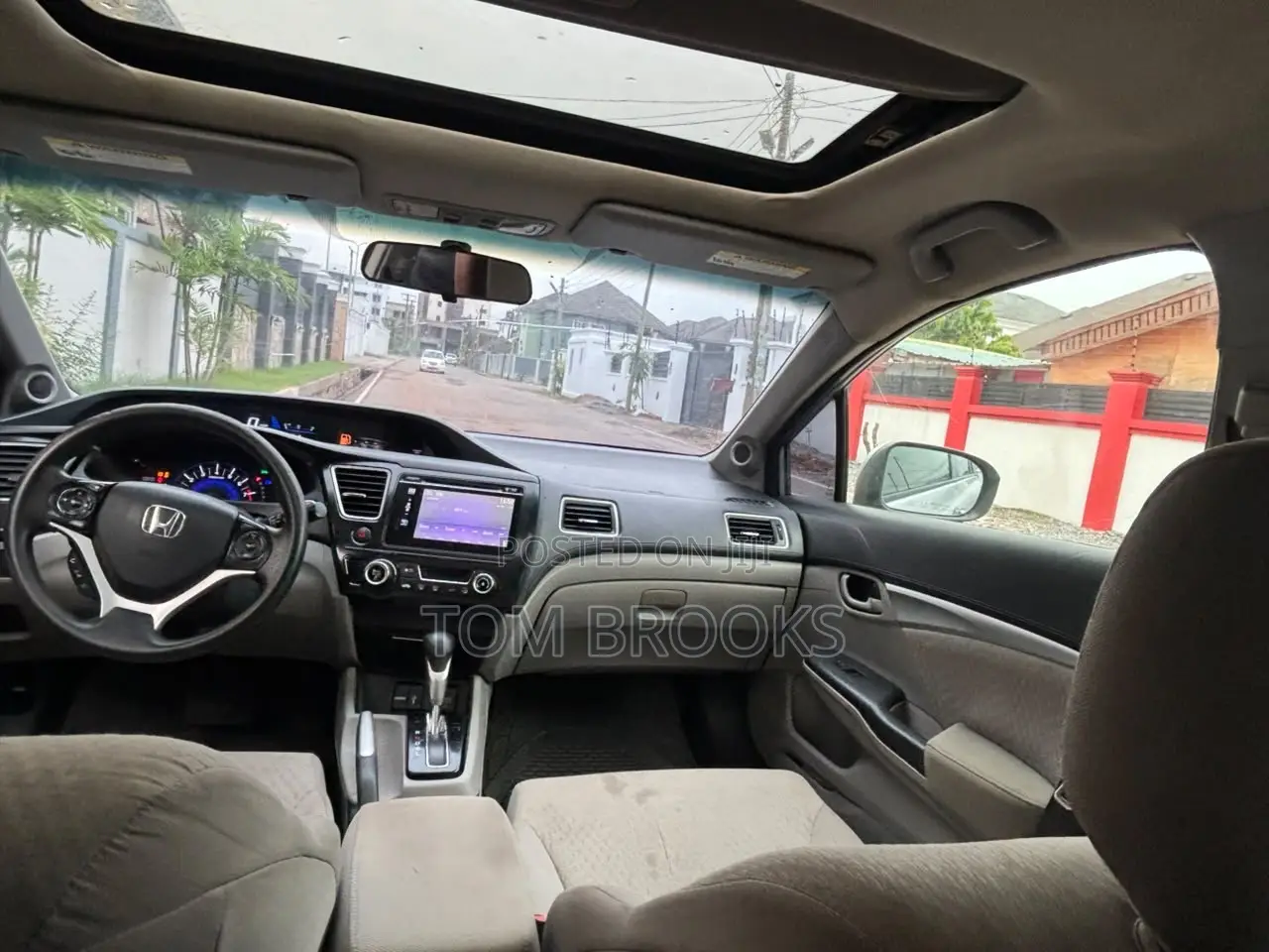 Honda Civic EX 4dr Sedan (1.8L 4cyl CVT) 2015 Silver