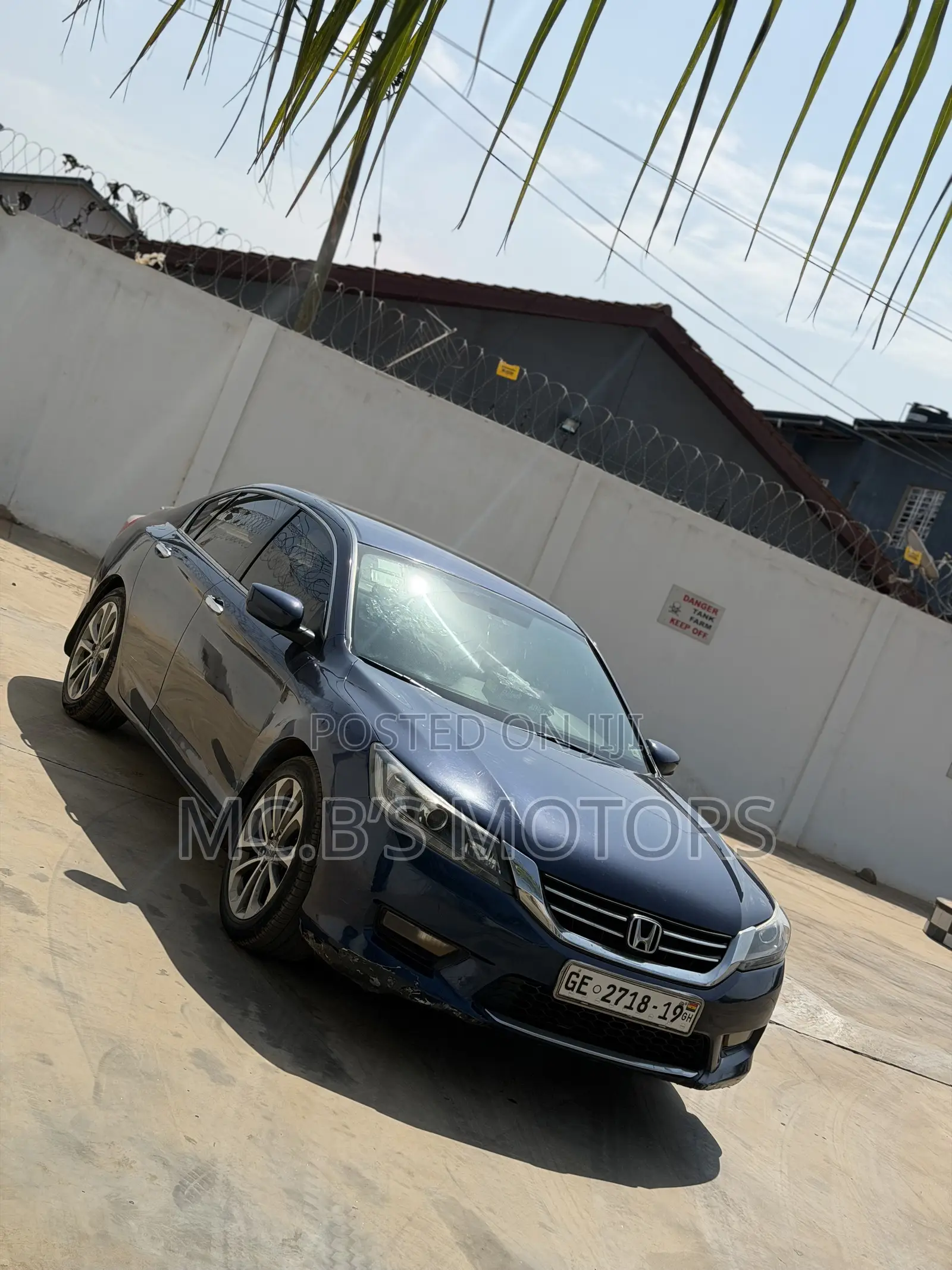 Honda Accord 2014 Blue