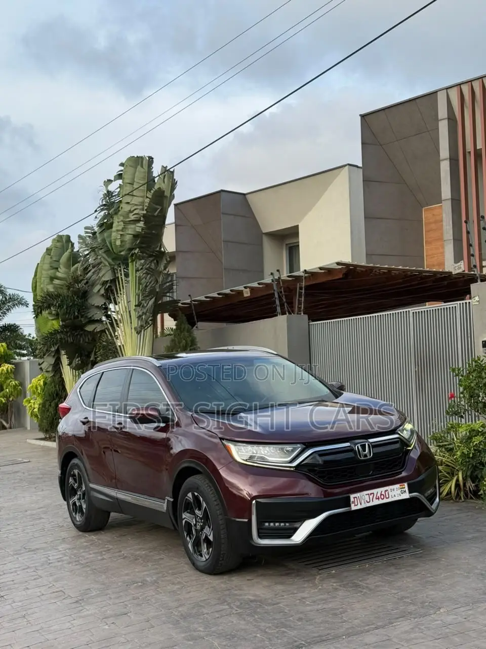Honda CR-V Touring AWD 2018 Burgundy
