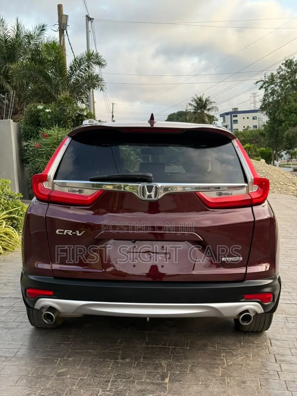 Honda CR-V Touring AWD 2018 Burgundy