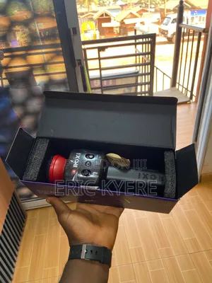 Wireless Handheld Karaoke Microphone - Built-in Speaker & LED Light