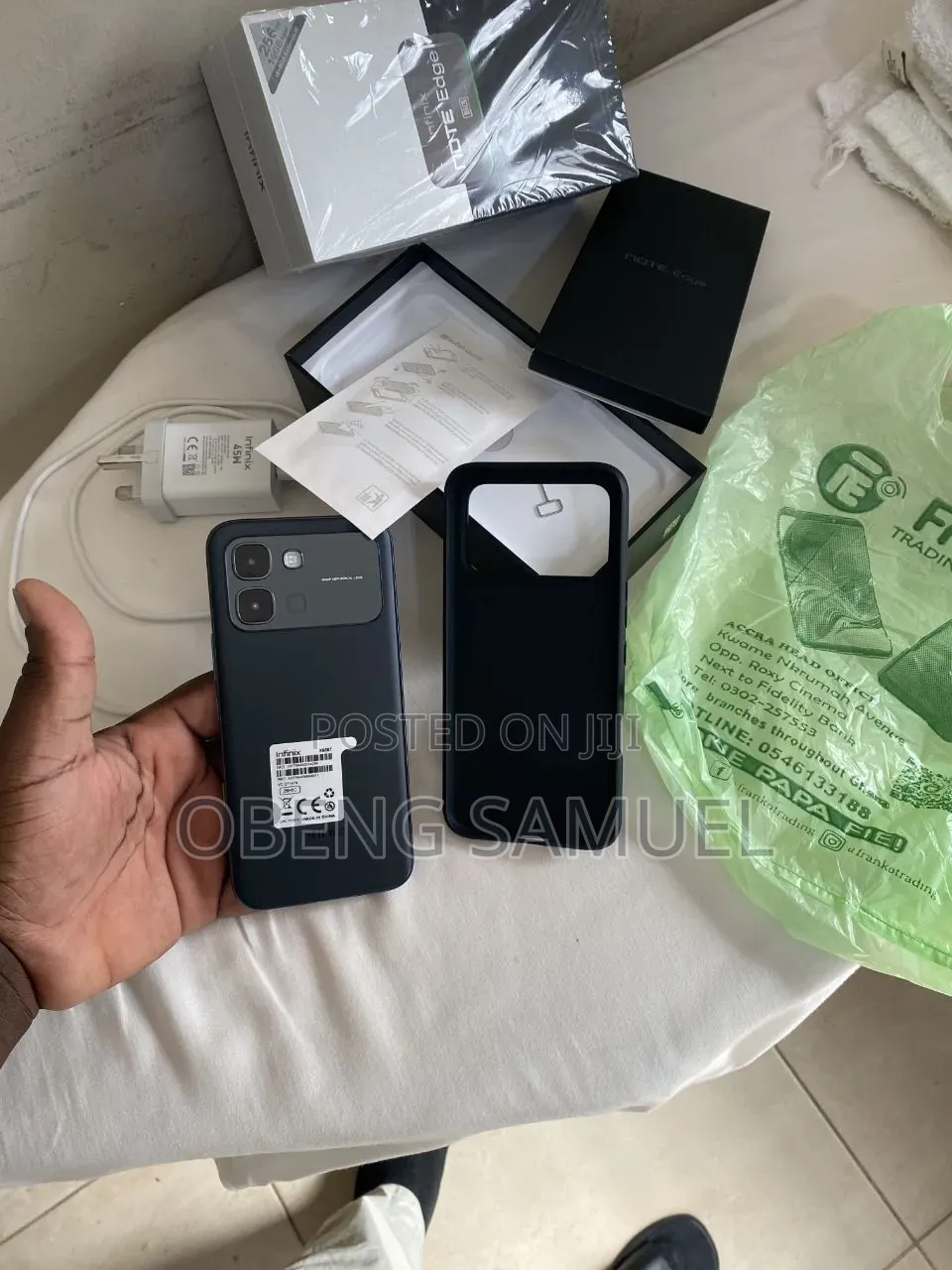 Infinix Note Edge 256 GB Black