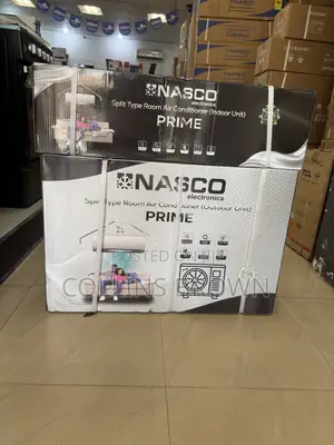 Quality Nasco 1.5 HP Air Conditioner Black Color
