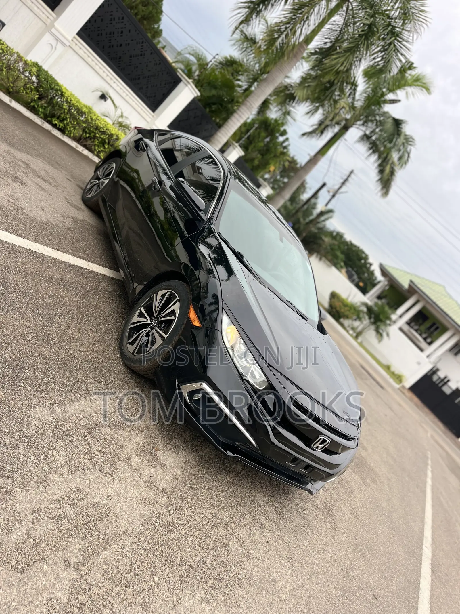 Honda Civic EX Sedan 2018 Black