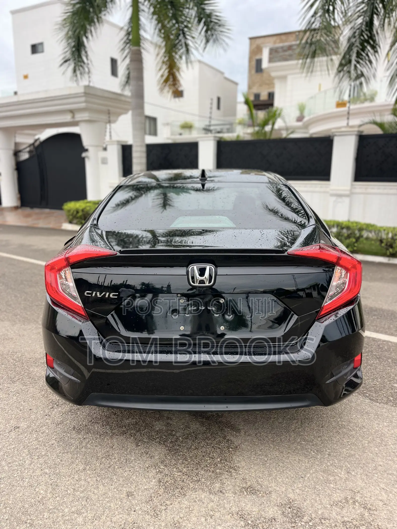 Honda Civic EX Sedan 2018 Black