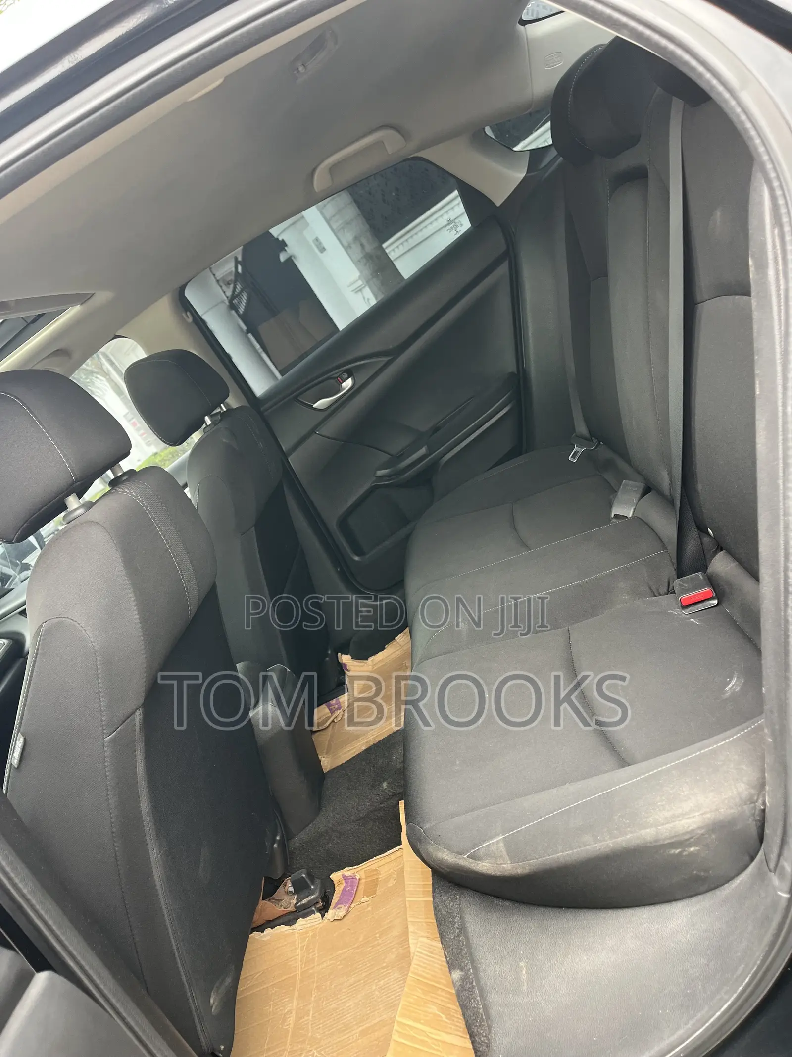Honda Civic EX Sedan 2018 Black
