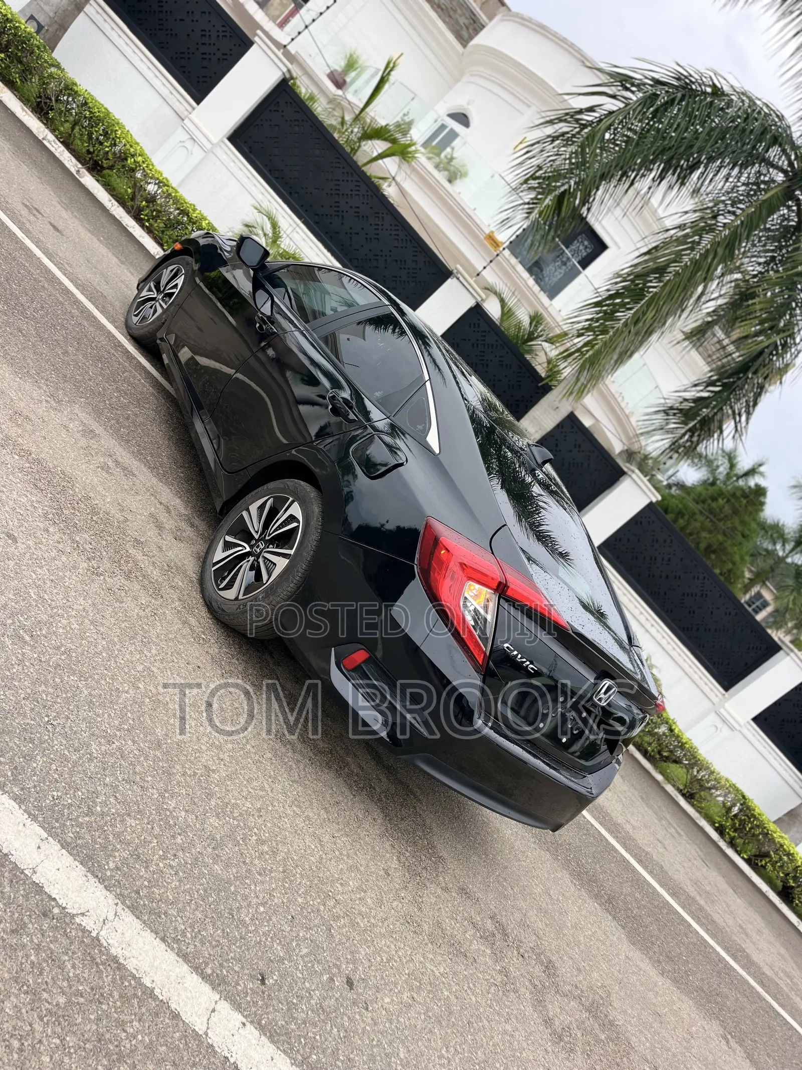 Honda Civic EX Sedan 2018 Black