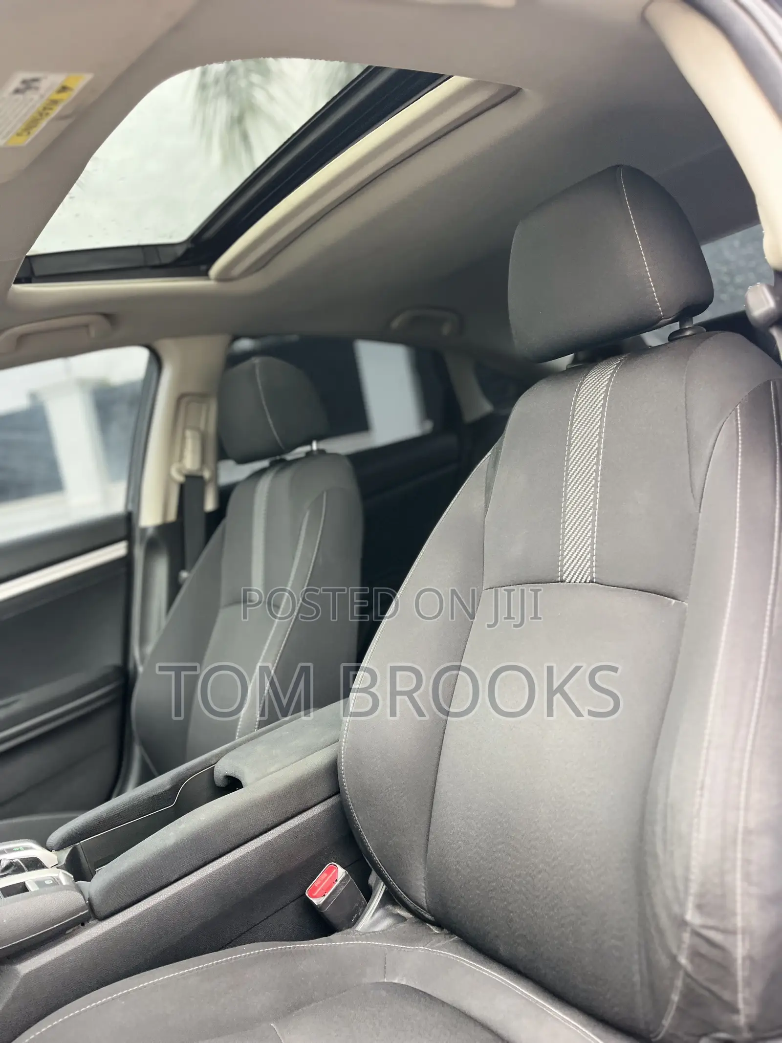 Honda Civic EX Sedan 2018 Black
