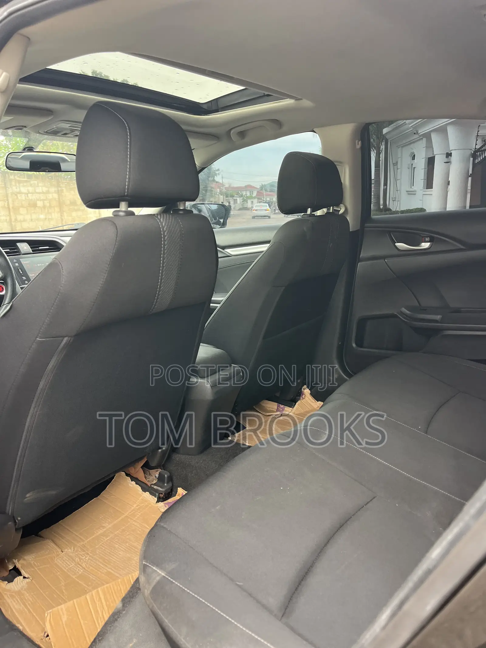 Honda Civic EX Sedan 2018 Black