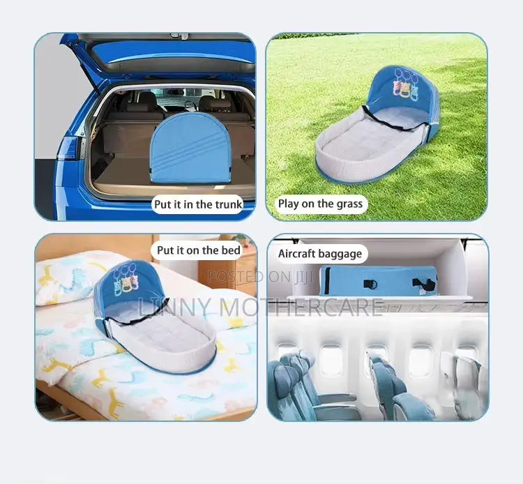 Foldable Baby Travel Bed