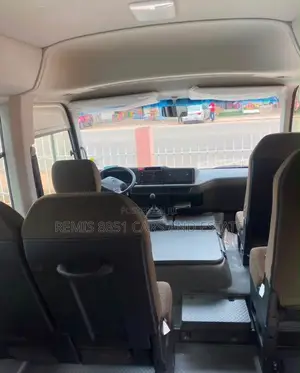New Toyota Coaster 2025 White