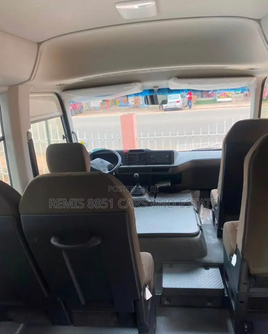 New Toyota Coaster 2025 White