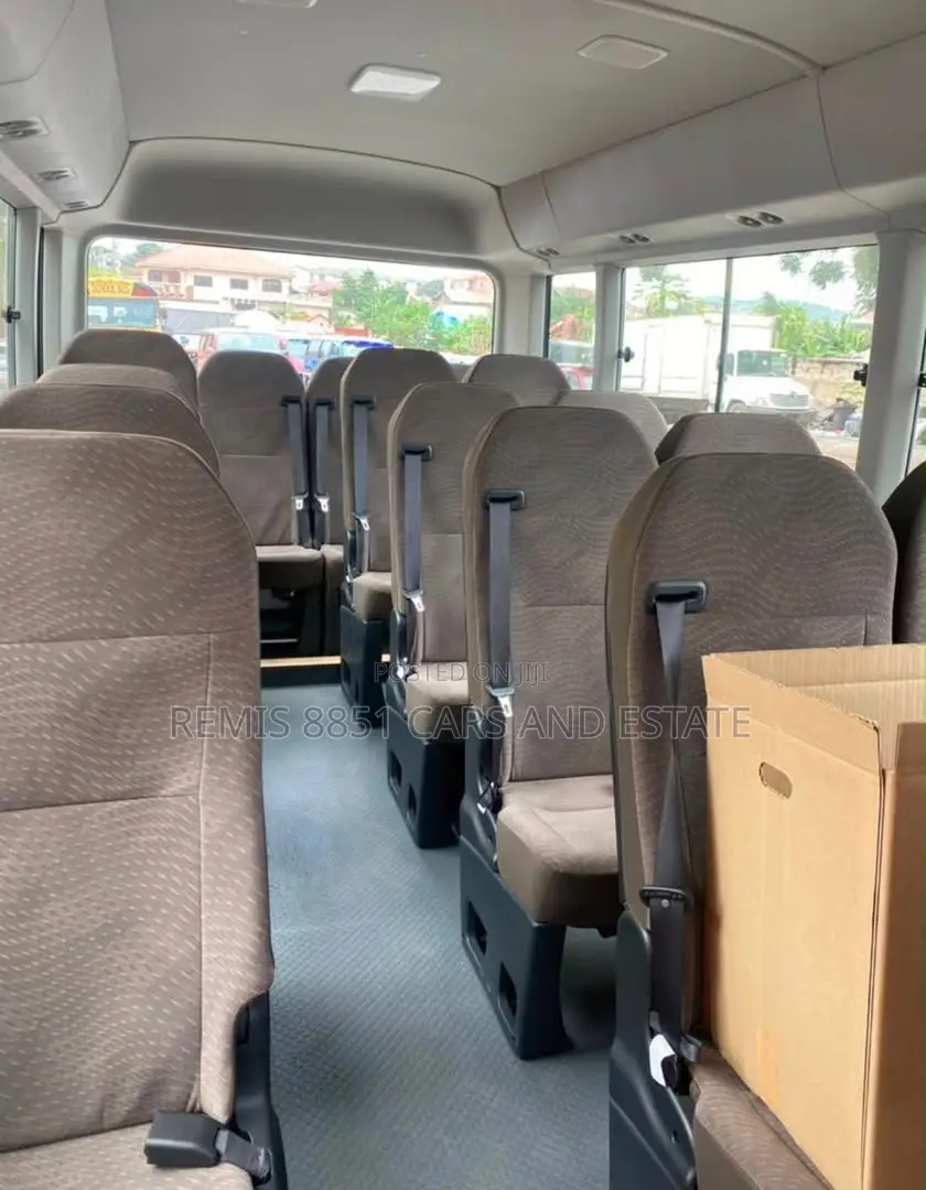 New Toyota Coaster 2025 White