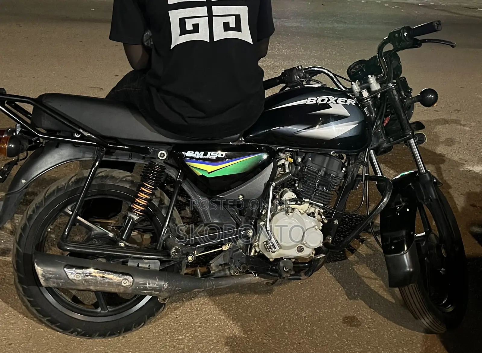 Bajaj Boxer 150 UG 2022 Black