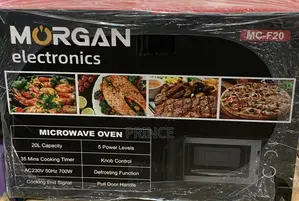 MORGAN Microwave Oven 20L - 700W - MC-F20 - Brand New - Kaneshie
