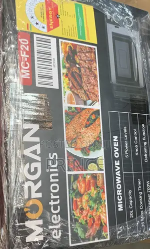 MORGAN Microwave Oven 20L - 700W - MC-F20 - Brand New - Kaneshie