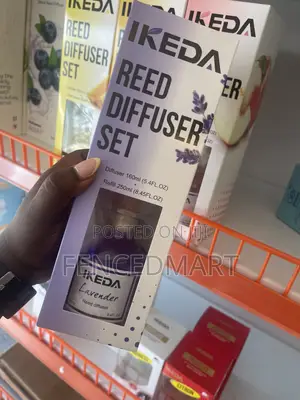 IKEDA Lavender Reed Diffuser Set 410ml – Home Fragrance & Refill