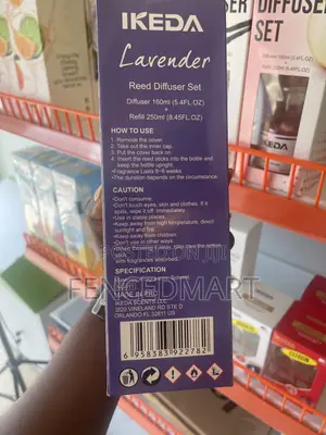 IKEDA Lavender Reed Diffuser Set 410ml – Home Fragrance & Refill