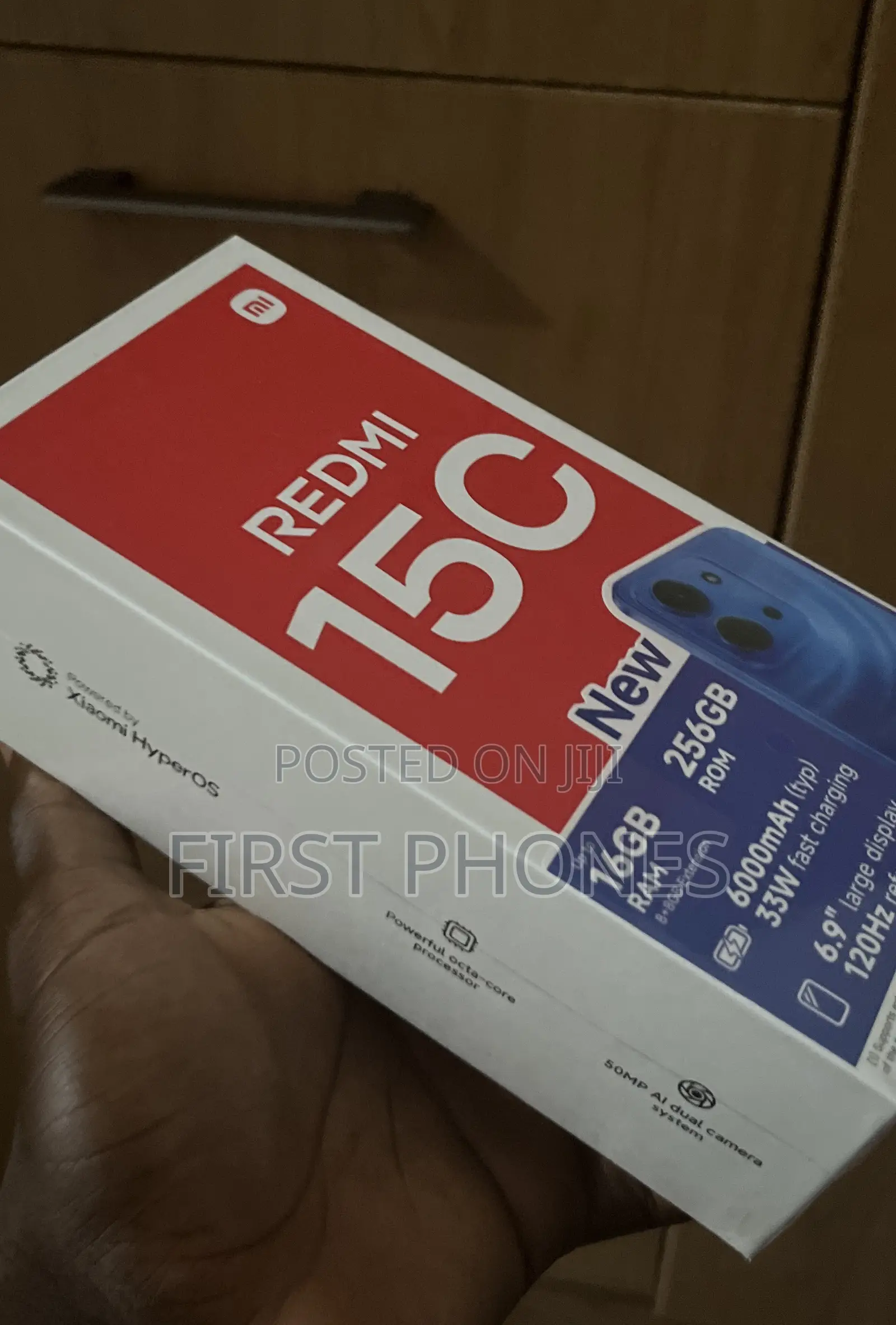 New Xiaomi Redmi 15C 256 GB Black