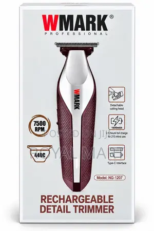 WMARK NG-1207 Professional Rechargeable Detail Trimmer