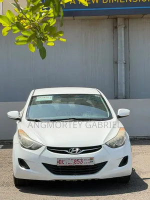 Hyundai Elantra 2013 White
