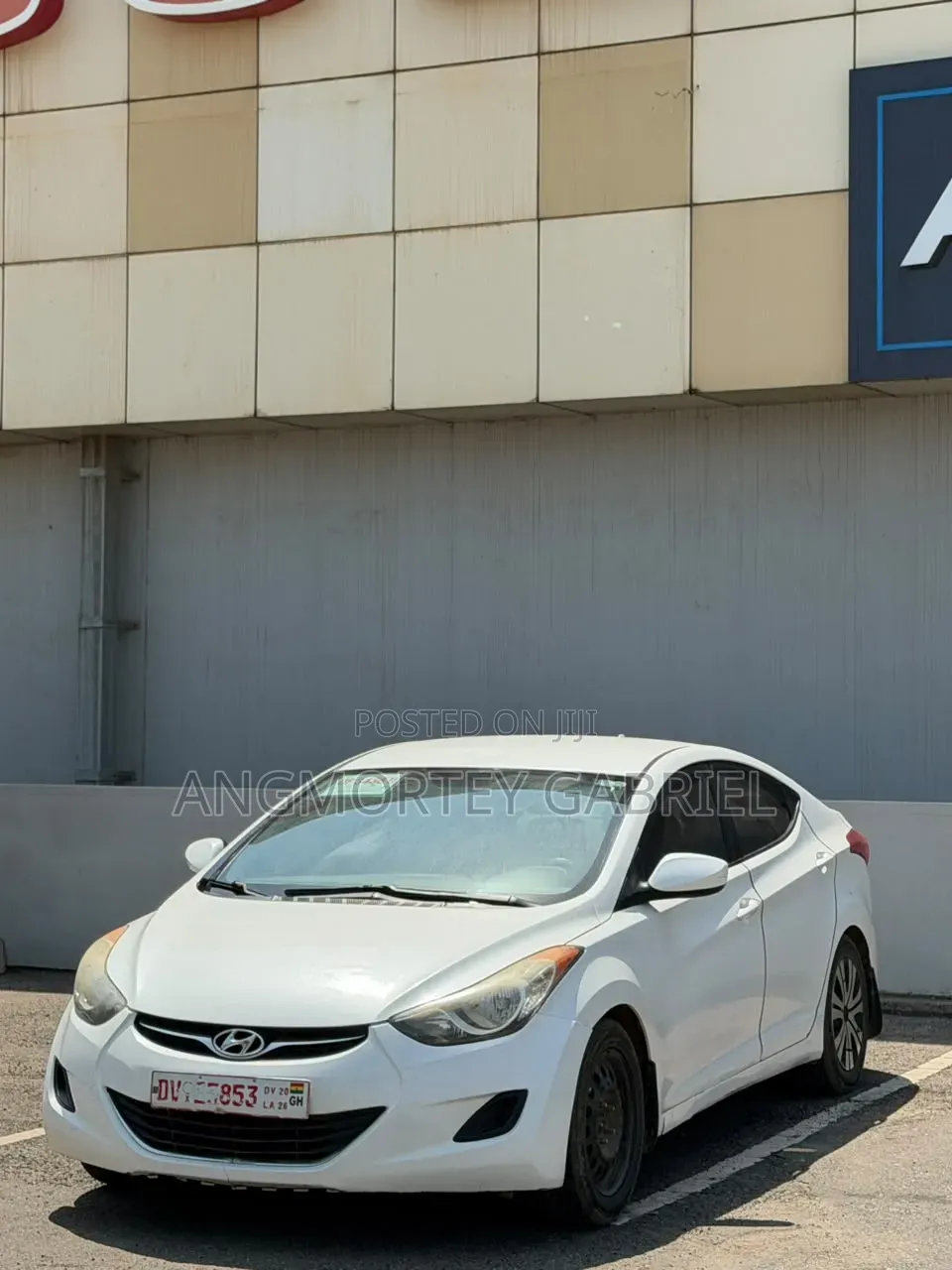 Hyundai Elantra 2013 White