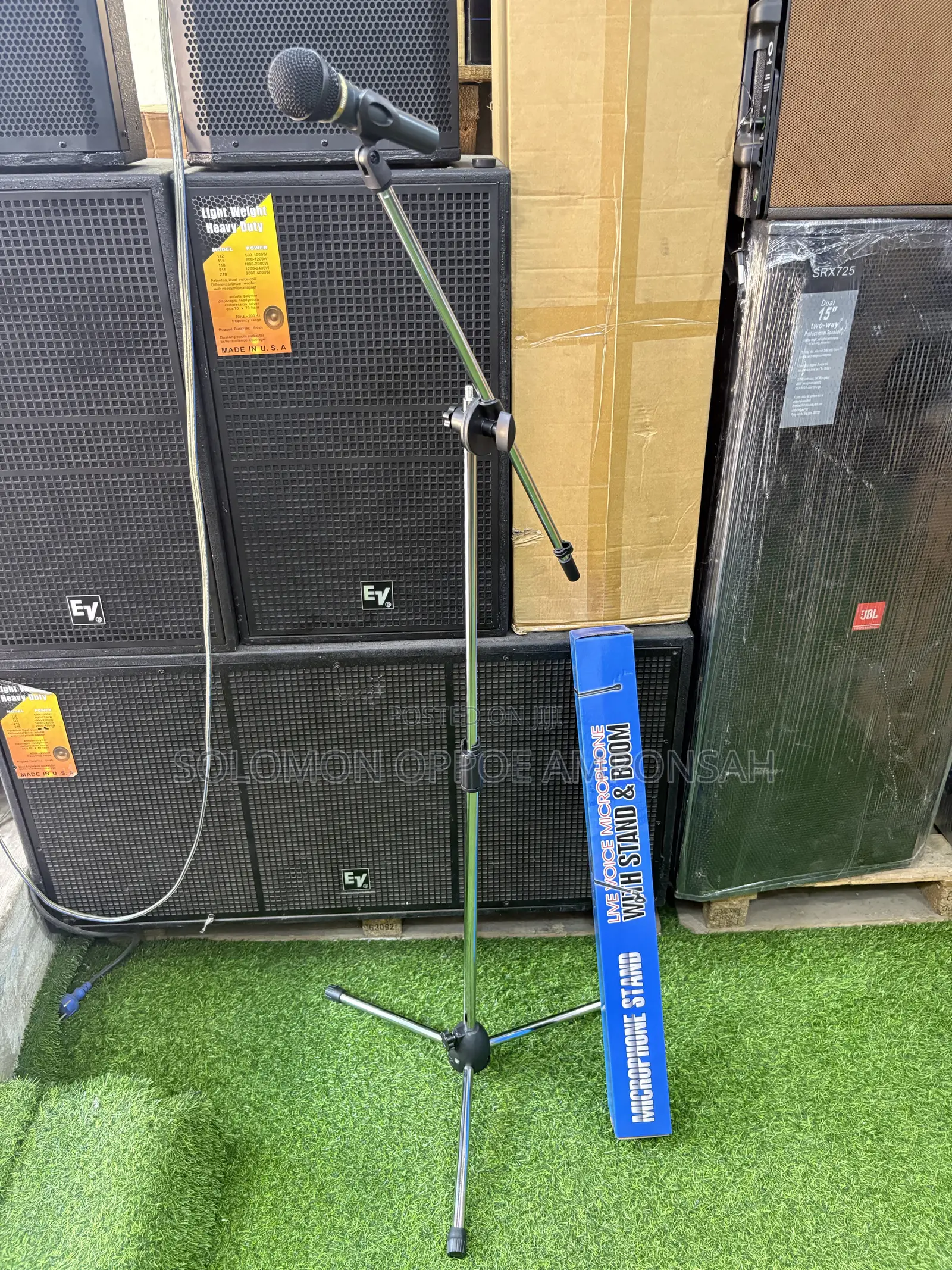 Professional Adjustable Tripod Boom Microphone Stand