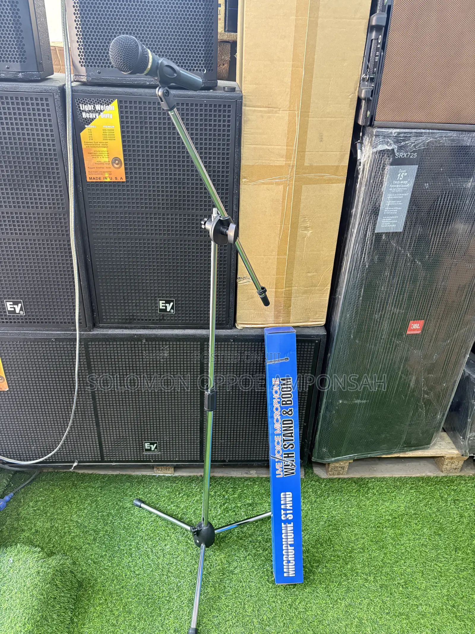 Professional Adjustable Tripod Boom Microphone Stand