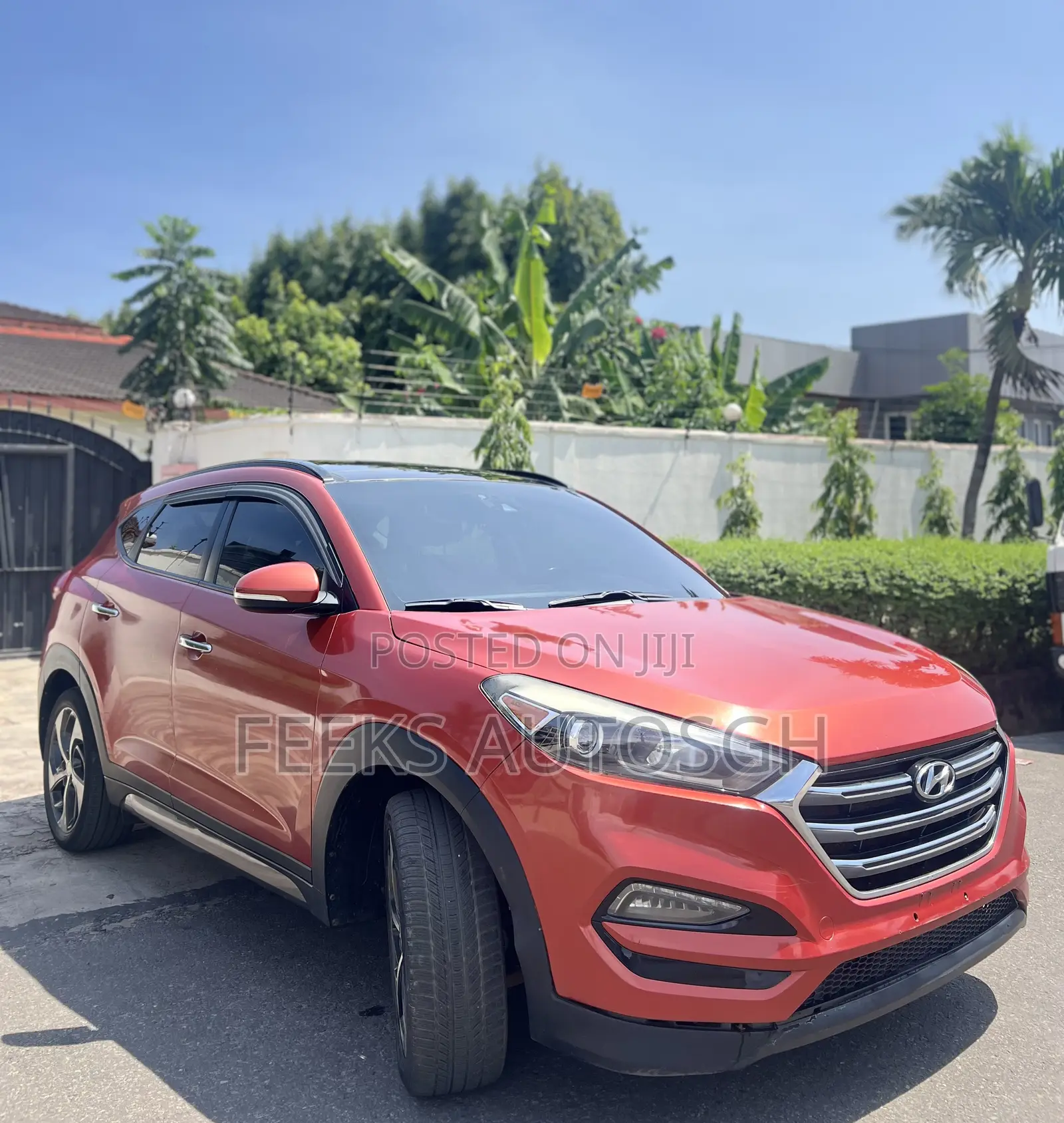 Hyundai Tucson Limited AWD 2016 Orange