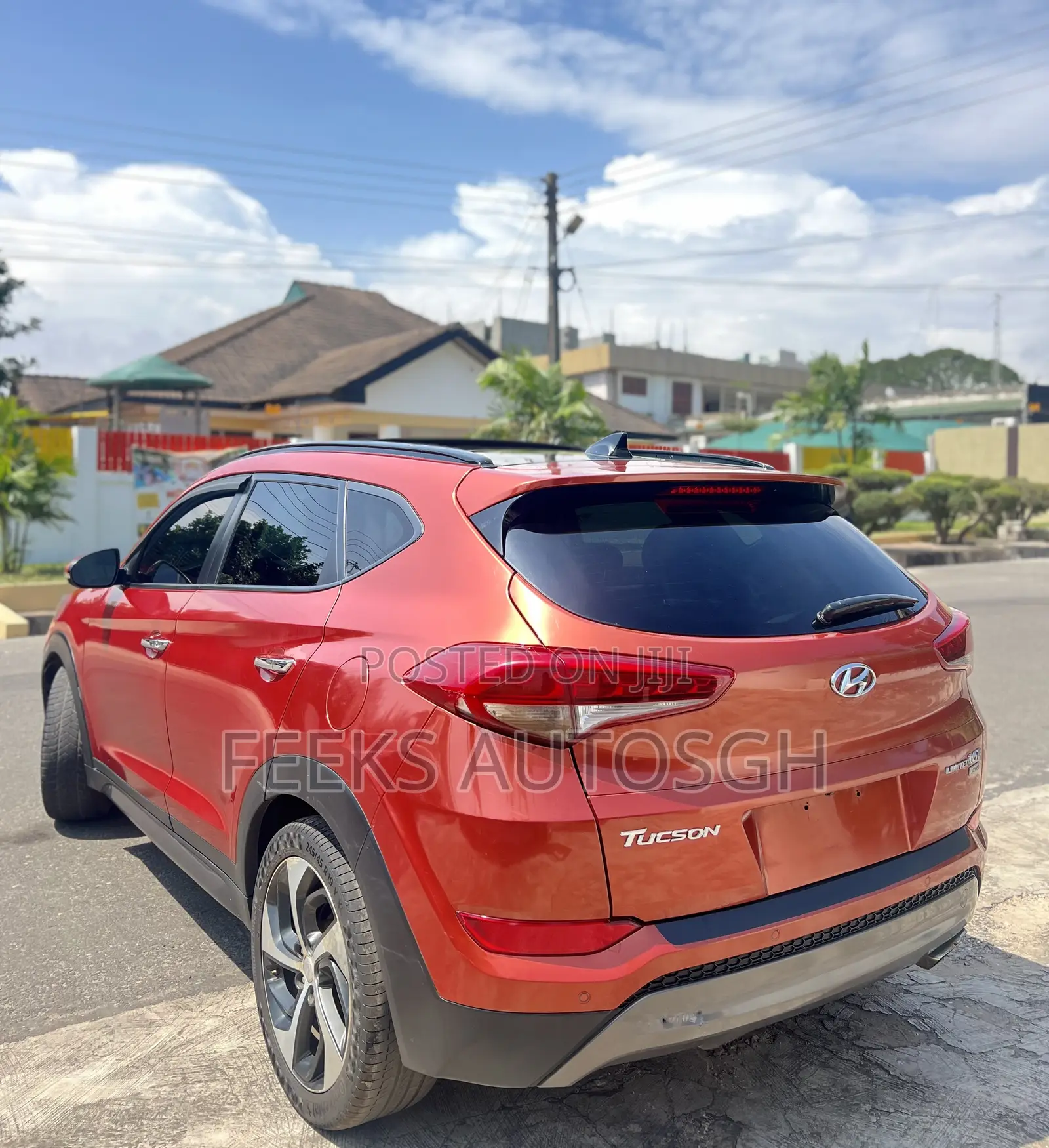 Hyundai Tucson Limited AWD 2016 Orange