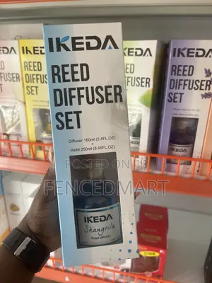 IKEDA Shangrila Reed Diffuser Set 160ml + 250ml Refill