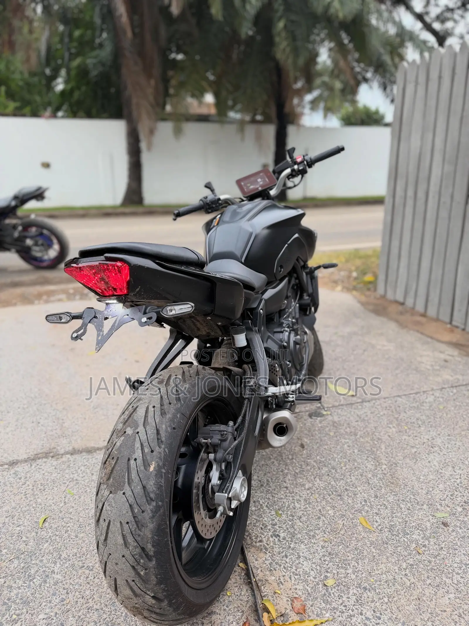 Yamaha MT-07 2024 Black