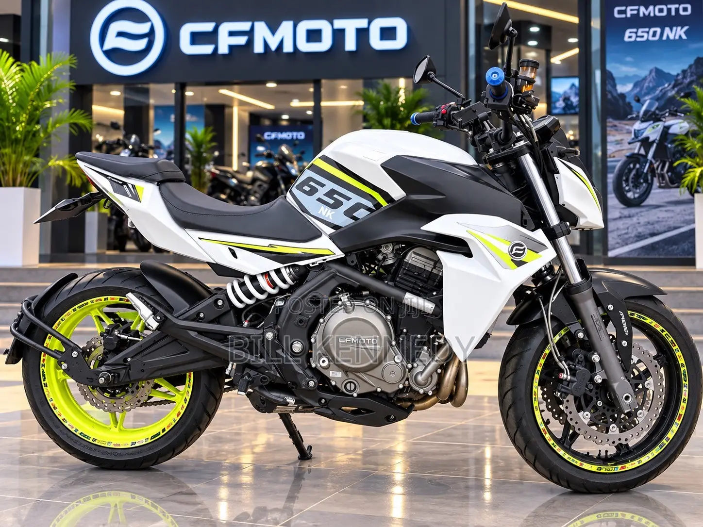 CFMoto 650NK 2019 White