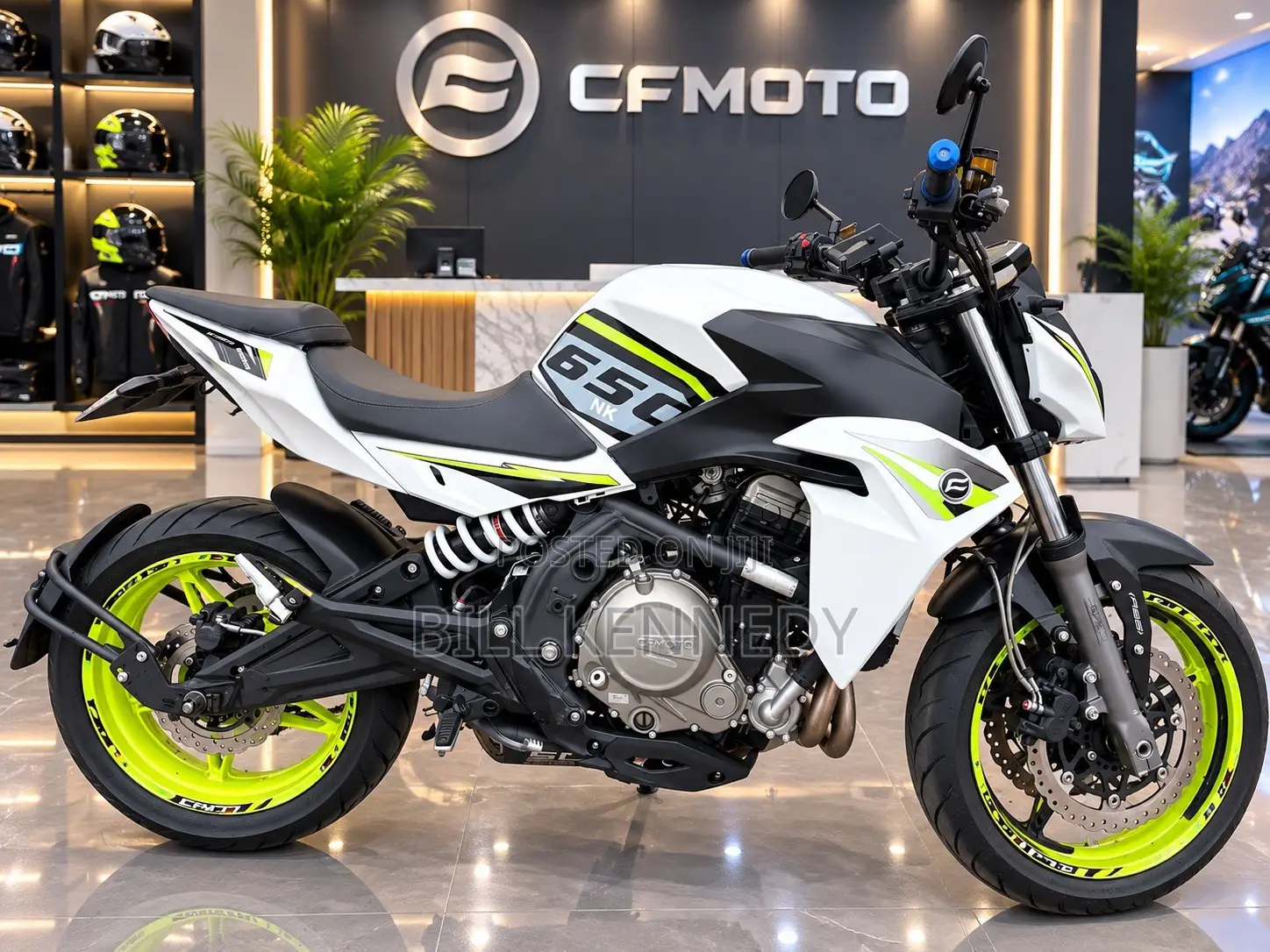 CFMoto 650NK 2019 White