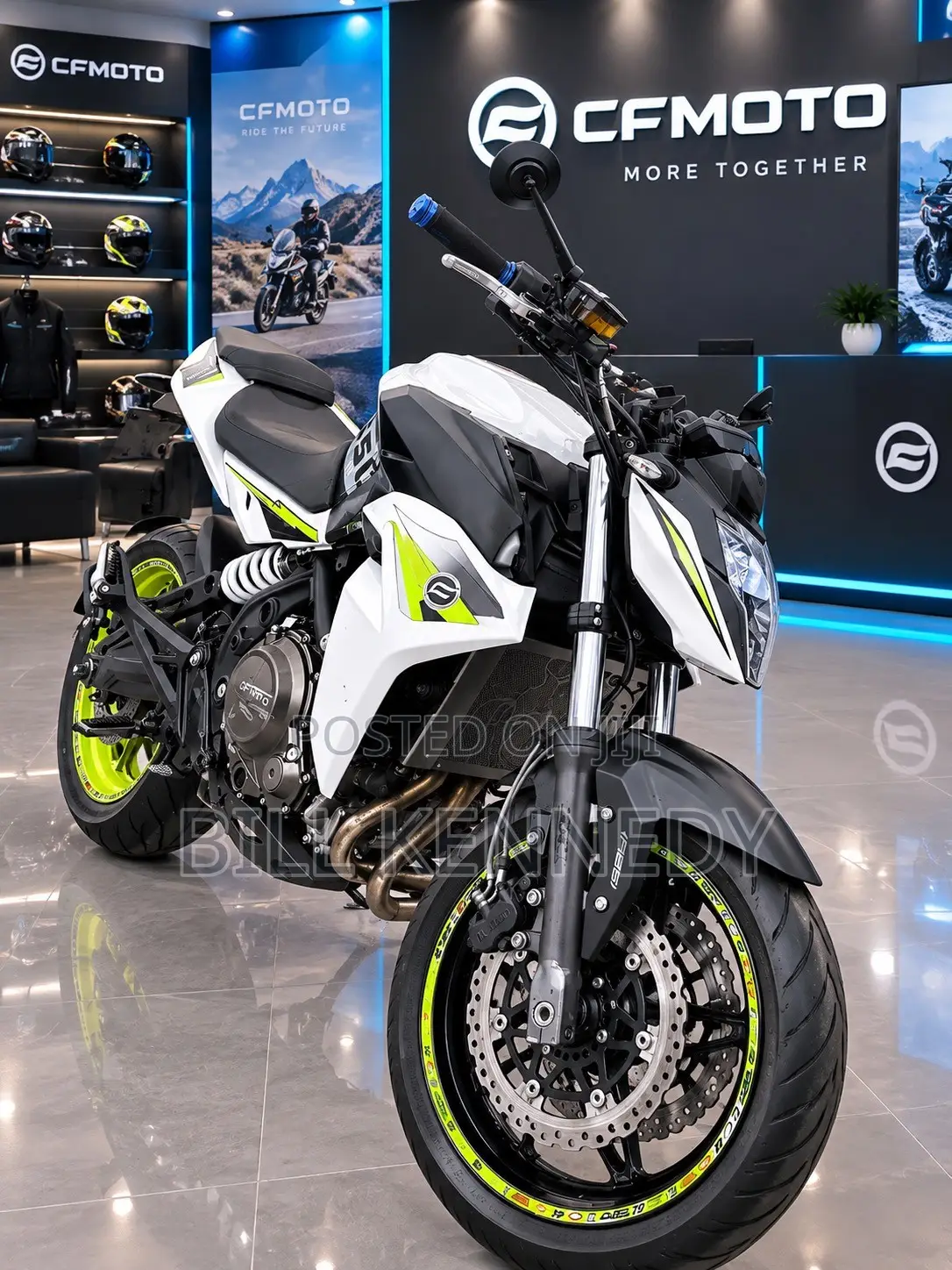 CFMoto 650NK 2019 White