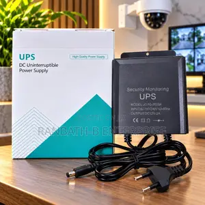 DC Uninterruptible Power Supply for Routers, Modems and CCTV Cameras
