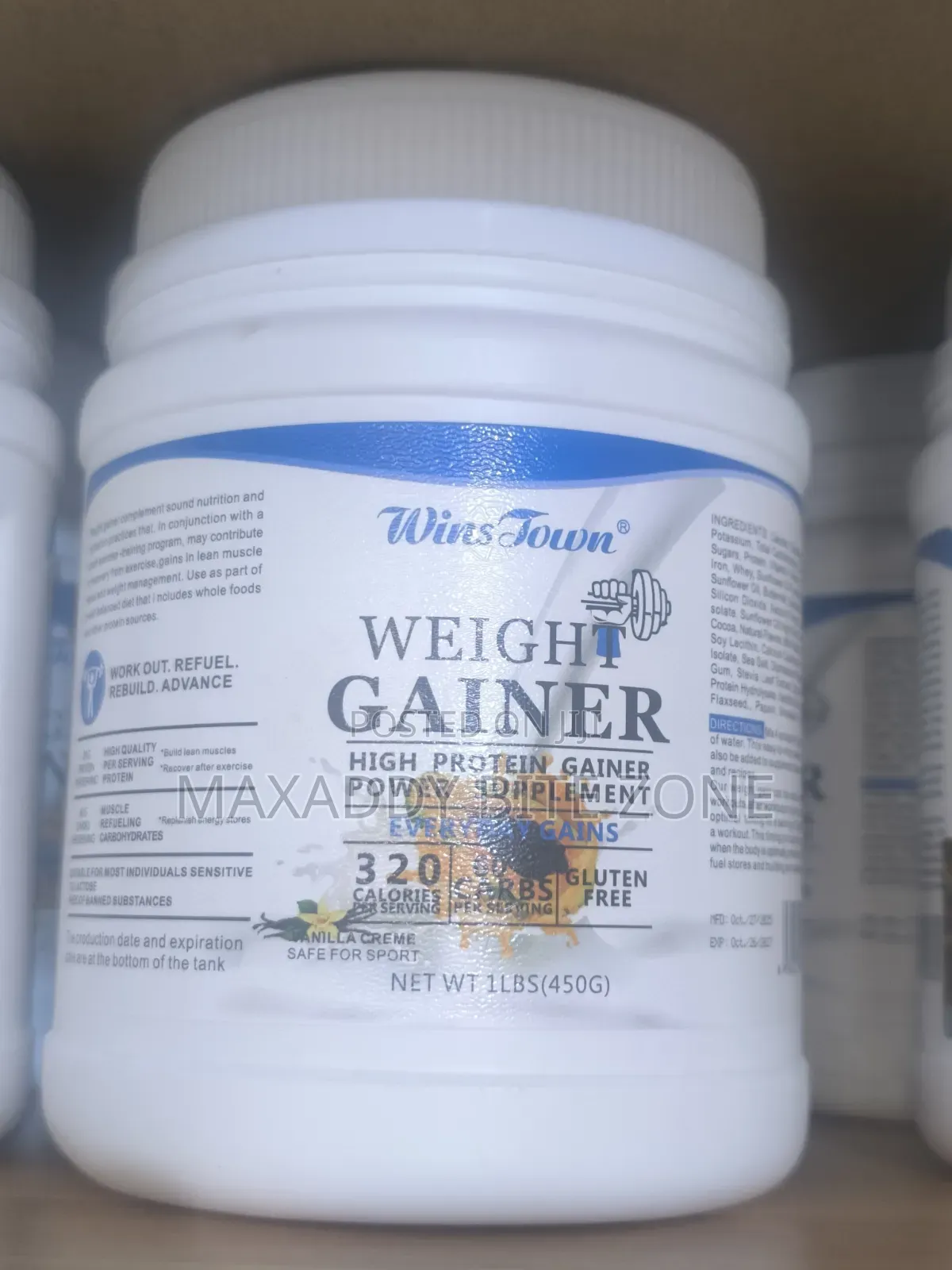 Wins Town Weight Gainer Protein Powder. Super Effective